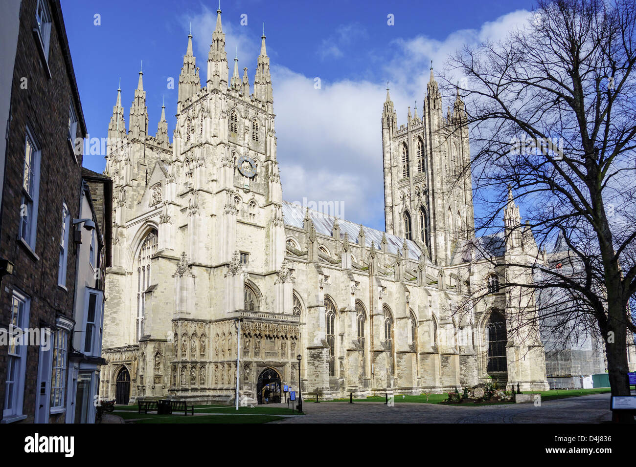 Canterbury Cathedral Kent England Stock Photo