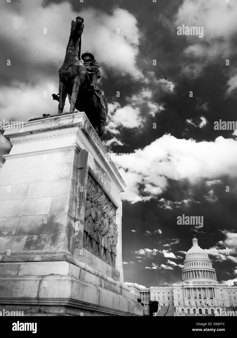 Civil War Memorial, Washington DC Stock Photo Alamy