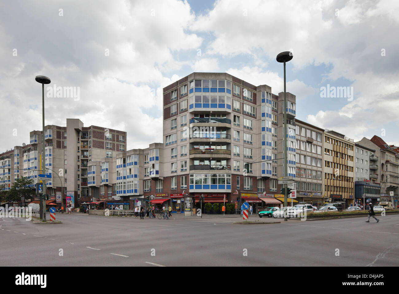 Berlin, Germany, crossing Badstrasse corner Prince in Berlin ...