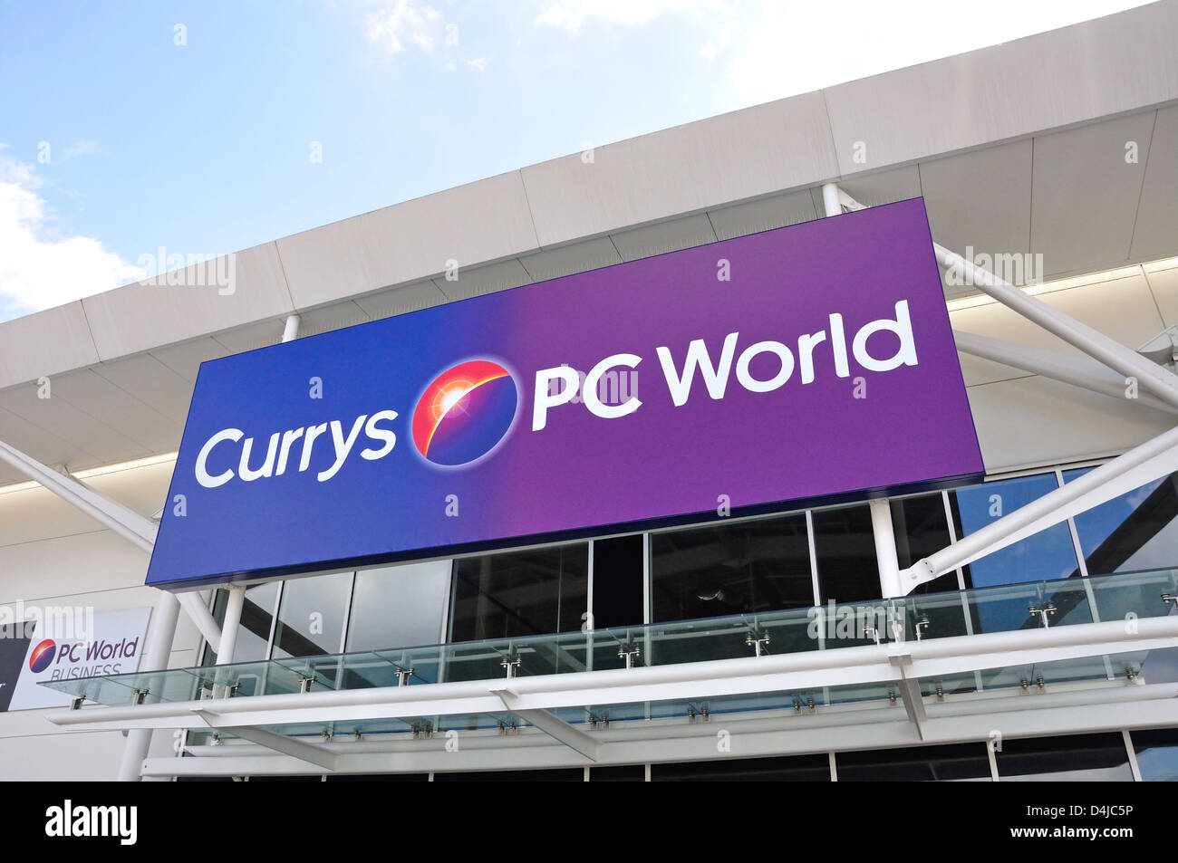 Currys / PC World store, The Peel Centre, Skimped Hill, Bracknell, Berkshire, England, United Kingdom Stock Photo