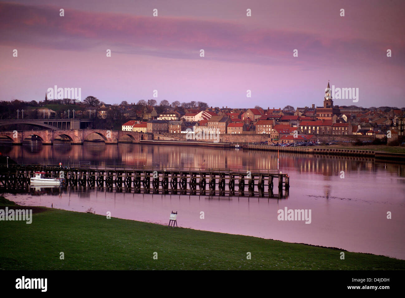 Berwick upon Tweed, Northumberland Stock Photo Alamy
