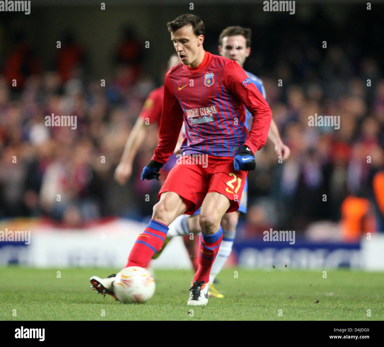 Steaua Bucuresti Team GrouprRESTRICTED SYNDICATION OF UCL  PORTRAITS.rSTRICTLY Stock Photo - Alamy