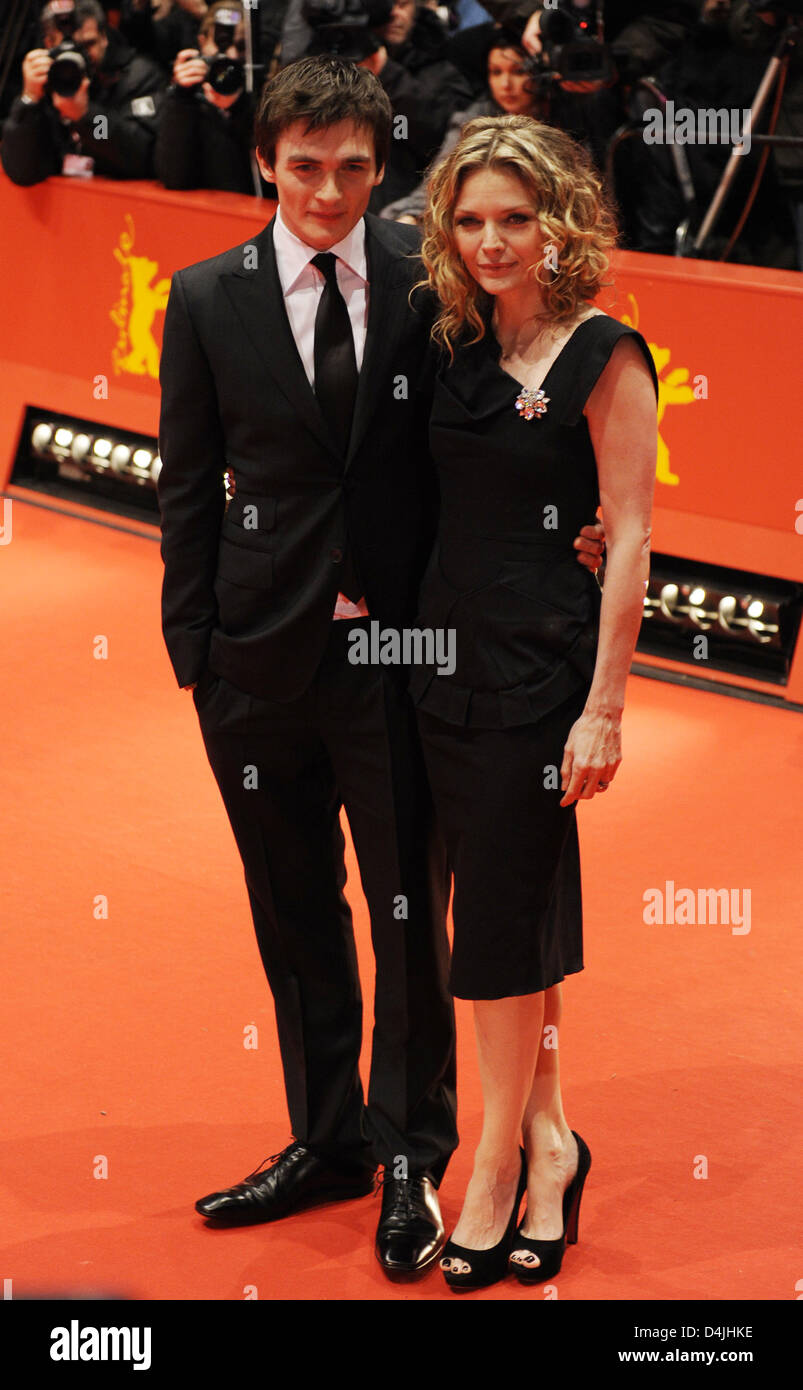 US Actress Michelle Pfeiffer R And Rupert Friend Arrive For The 