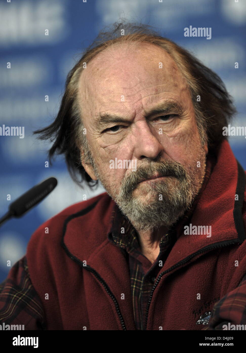 US actor Rip Torn pictured during the press conference of the film ?Happy Tears? at the 59th Berlin International Film Festival in Berlin, Germany, 11 February 2009. The film is among the 18 films competing for the Silver and Golden Bear awards at the 59th Berlinale. Winners will be announced on 14 February. Photo: Gero Breloer Stock Photo
