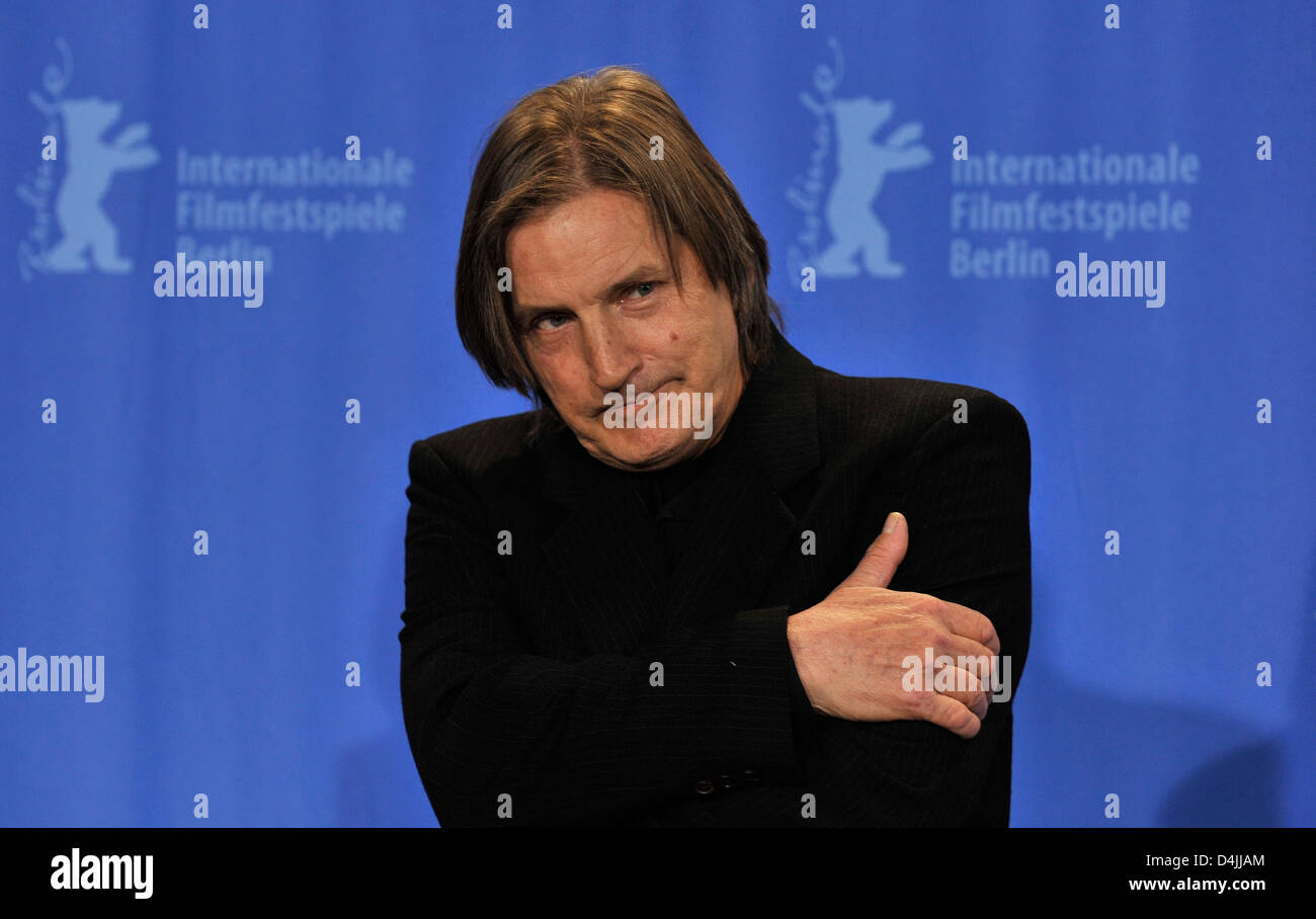 Actor Joe Dallesandro poses during the photo call of the film ?Little Joe? at the 59th Berlin International Film Festival in Berlin, Germany, 12 February 2009. The film runs in the section ?Panorama Documents?. 18 films compete for the Silver and Golden Bear awards at the 59th Berlinale. Photo: Photo: GERO BRELOER Stock Photo