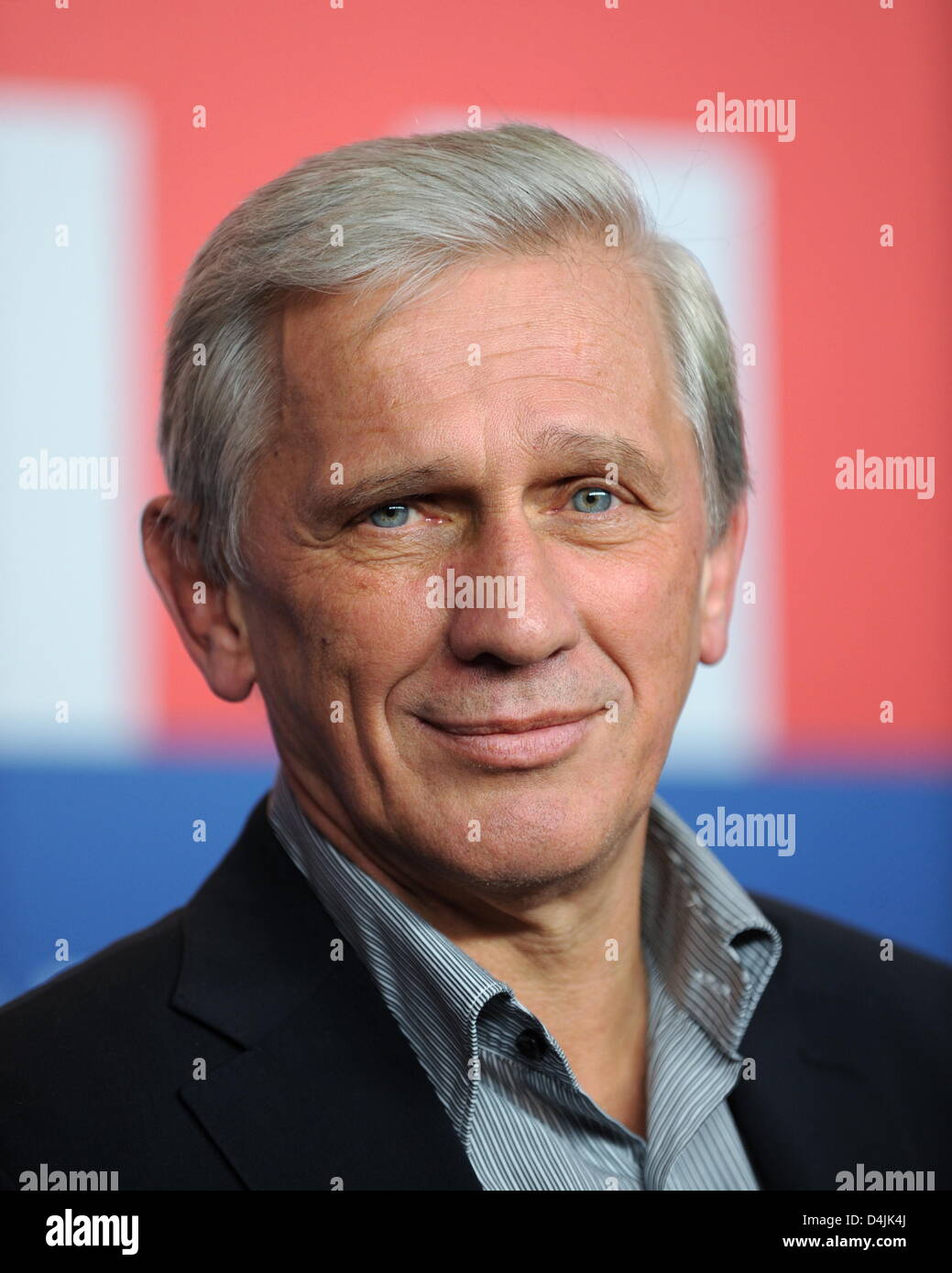 Polish actor Jan Englert pictured during the press conference on the