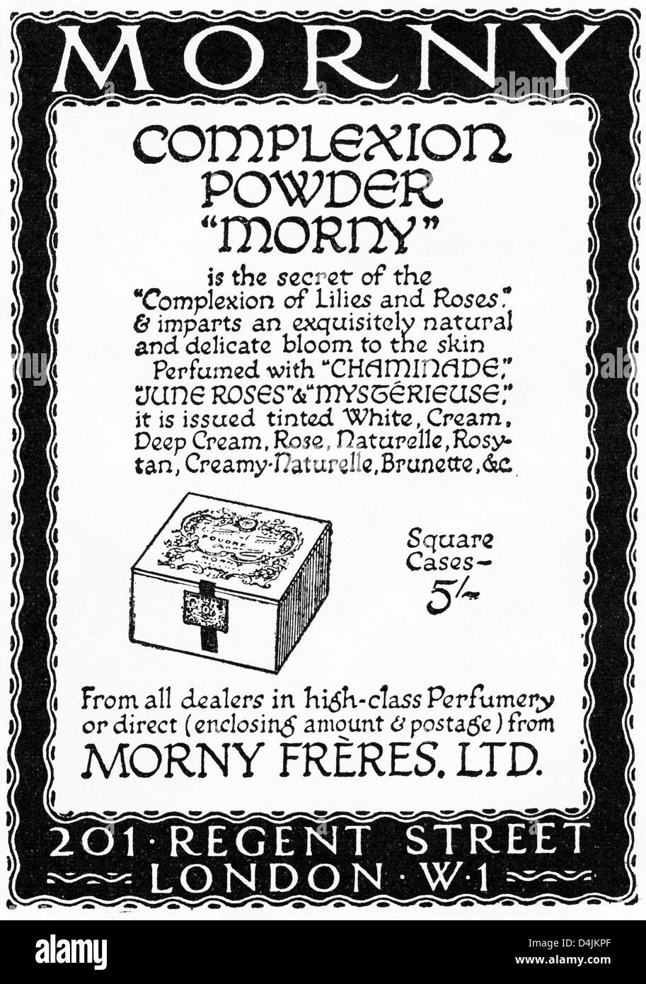 Original 1920s period vintage advertisement print from English magazine ...