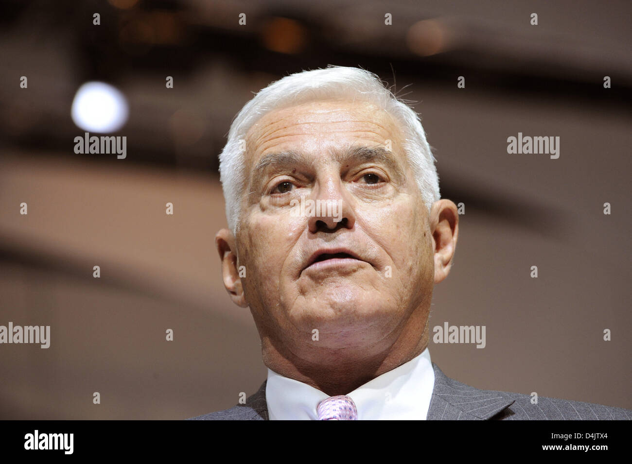 Bob Lutz, VicePresident of General Motors, pictured at the 79th Geneva Motor Show in Geneva