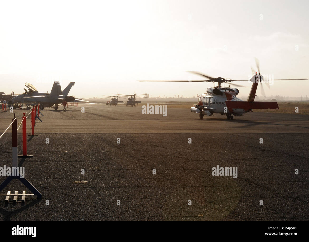 Coast Guard H60 at Santa Maria Air Show Stock Photo Alamy