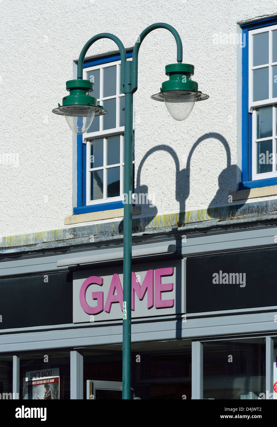 'GAME'. Market Place, Kendal, Cumbria, England, United Kingdom, Europe. Stock Photo