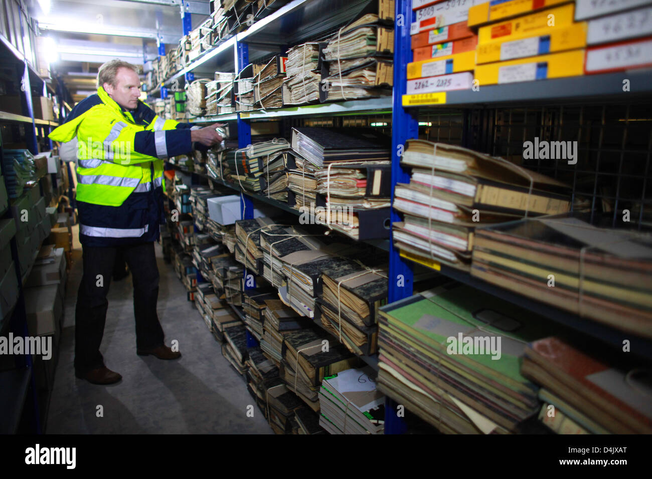 Saved archival inventory from the collapsed Historic City Archive are ...