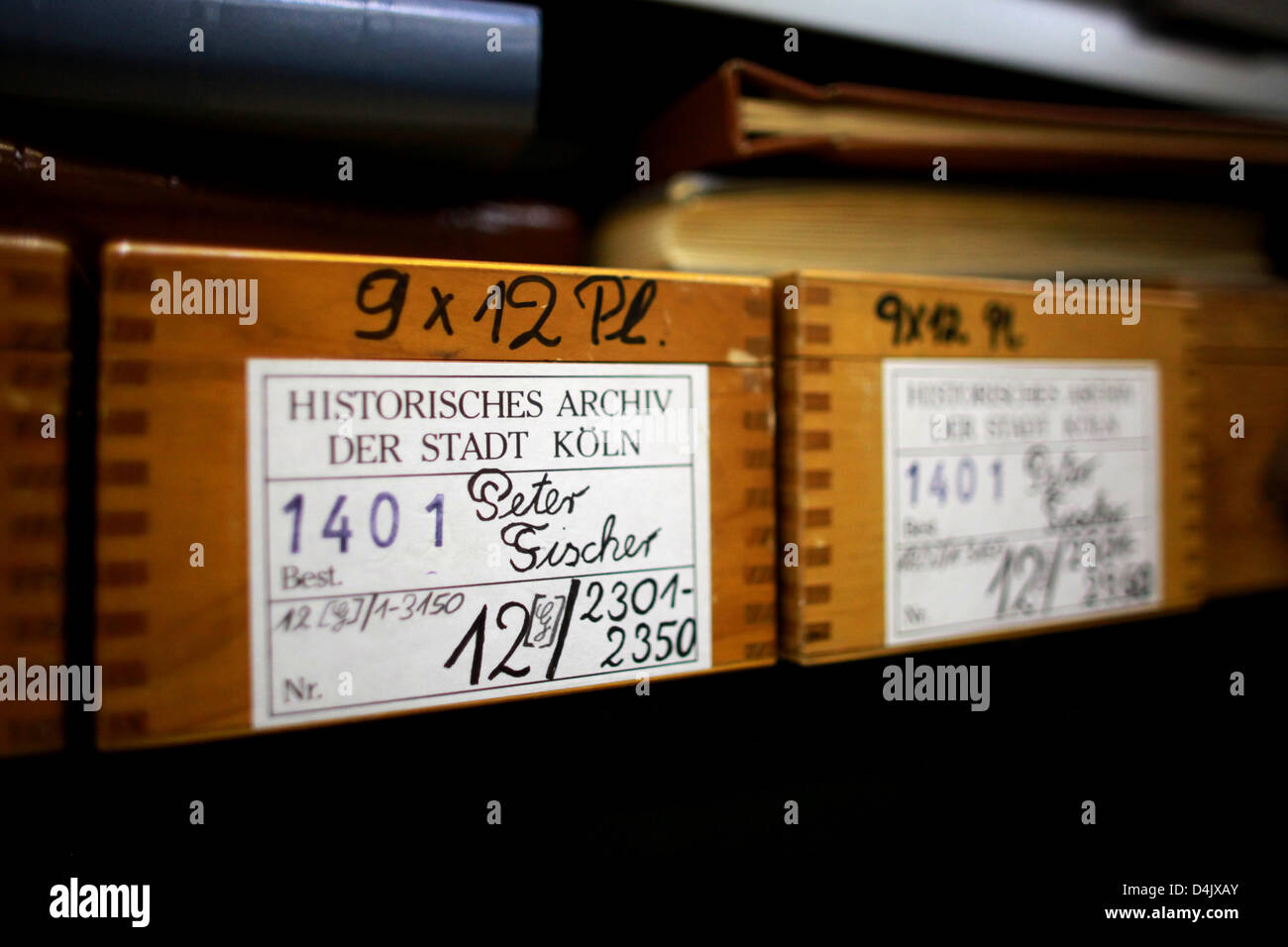 Saved archival inventory from the collapsed Historic City Archive are ...