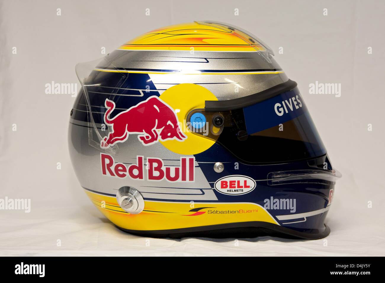 Casque Miniature Buemi F1 Toro Rosso 2010 - Échelle 1/2 Par Bell