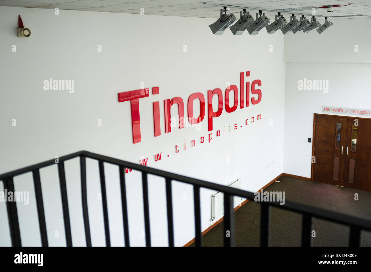 TINOPOLIS studios and media centre, llanelli Wales UK Stock Photo