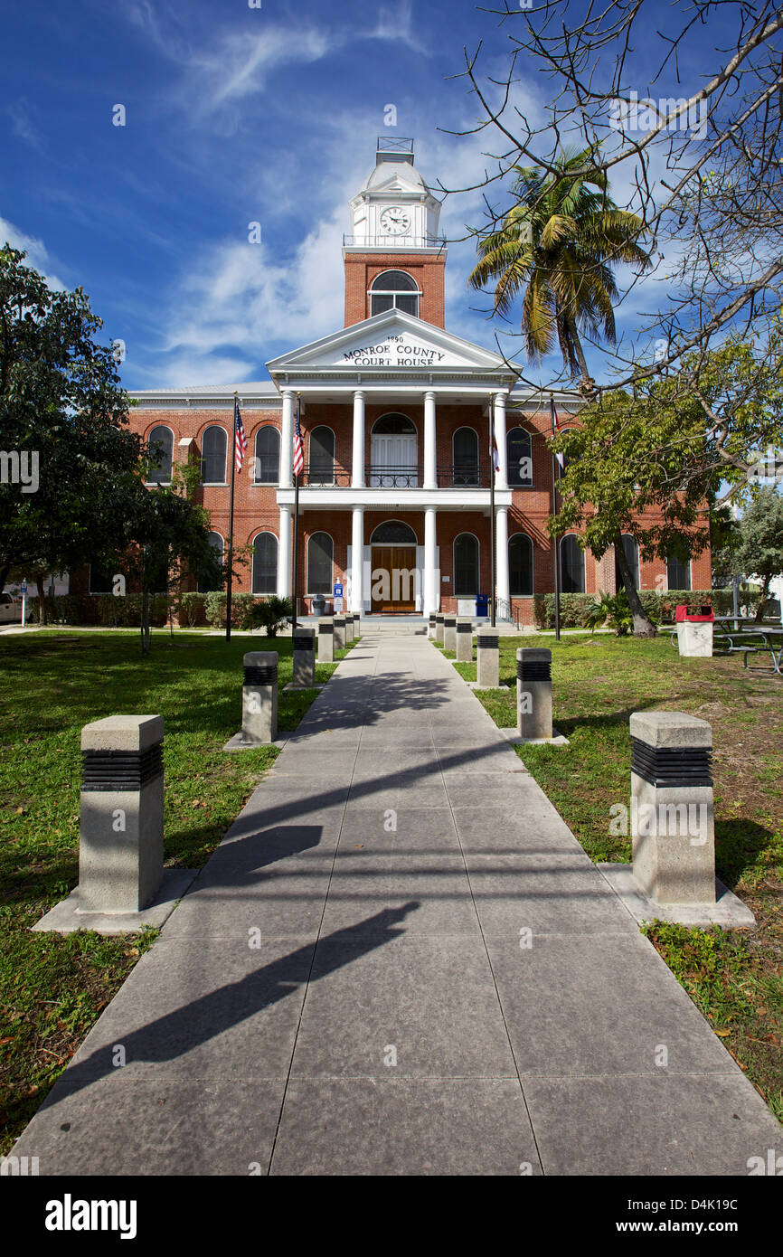 Monroe County Courthouse in Key West Florida Stock Photo Alamy Monroe County Courthouse in Key West Florida Stock Photo Alamy
