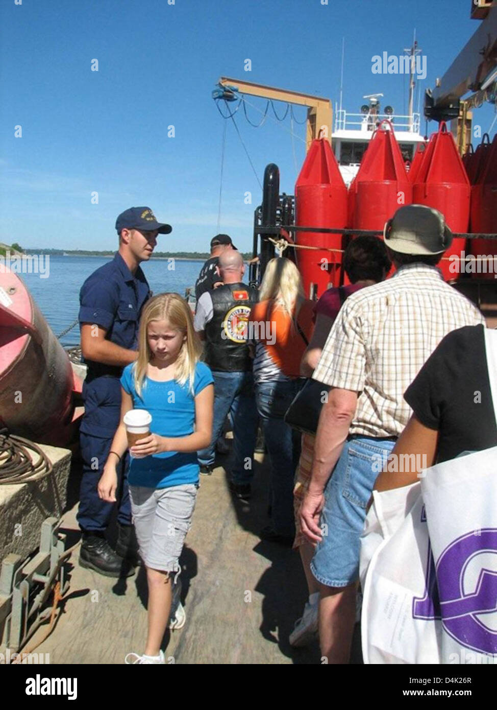 BBQ on the River Stock Photo Alamy