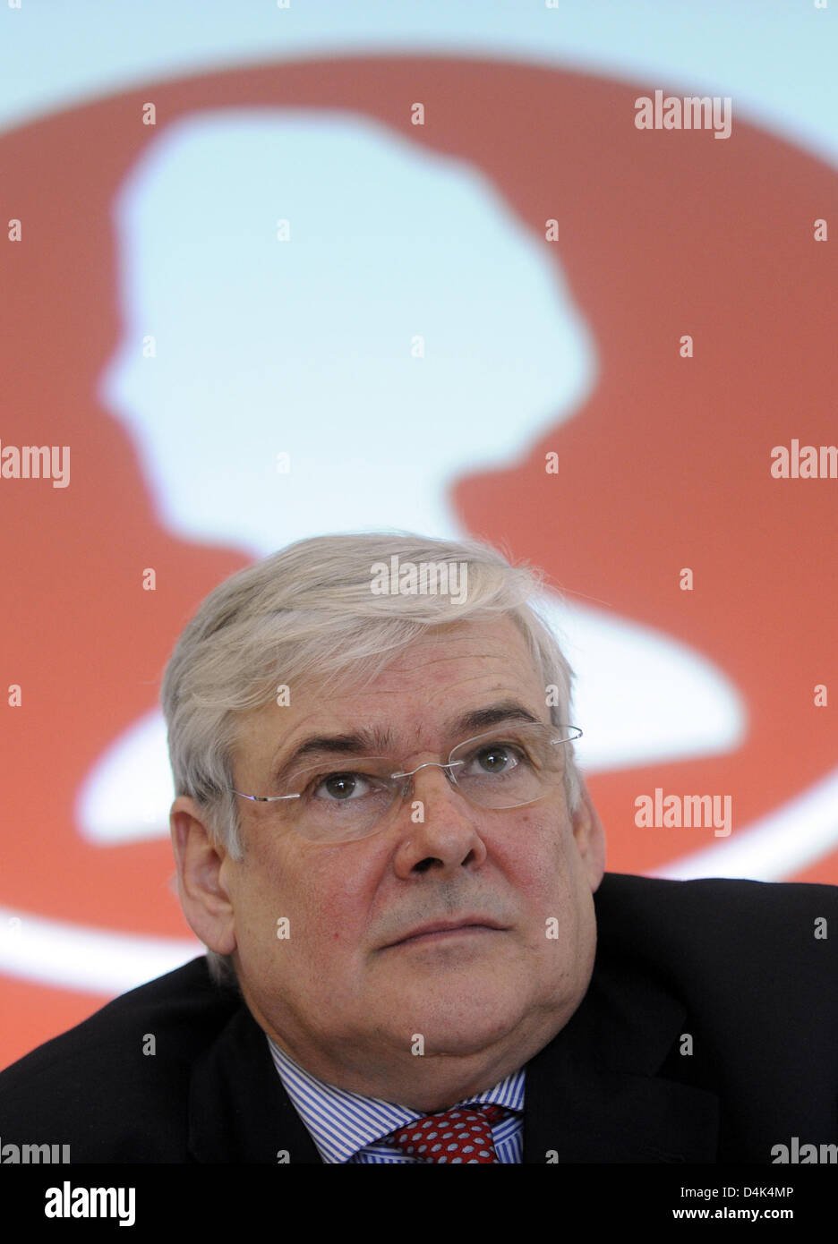 Richard Oetker of Dr. Oetker pictured at the company?s balance press