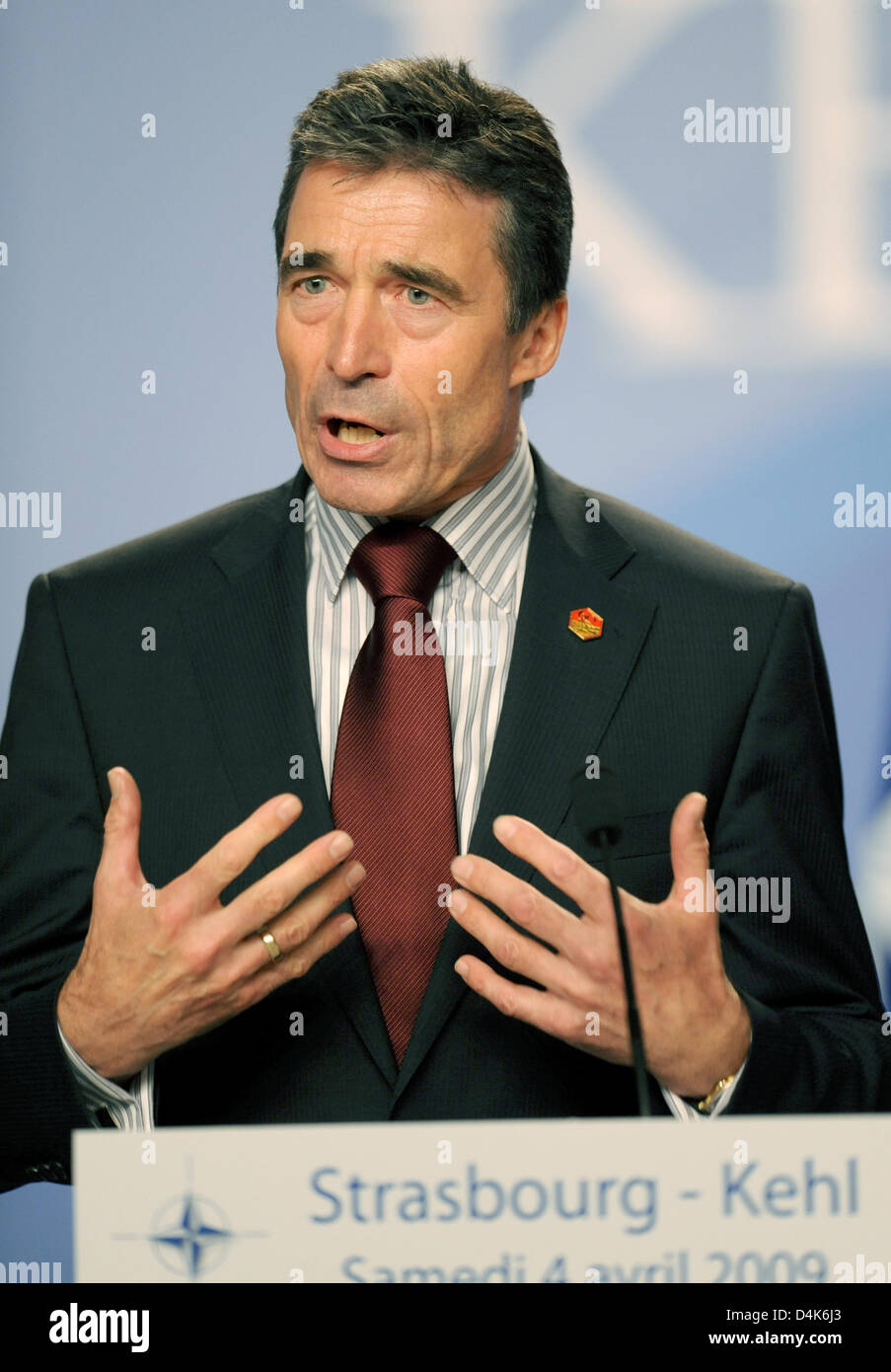 anders-fogh-rasmussen-speech-hi-res-stock-photography-and-images-alamy