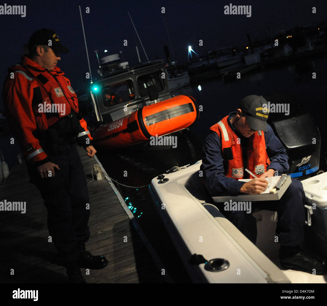 New York's life jacket law Stock Photo Alamy