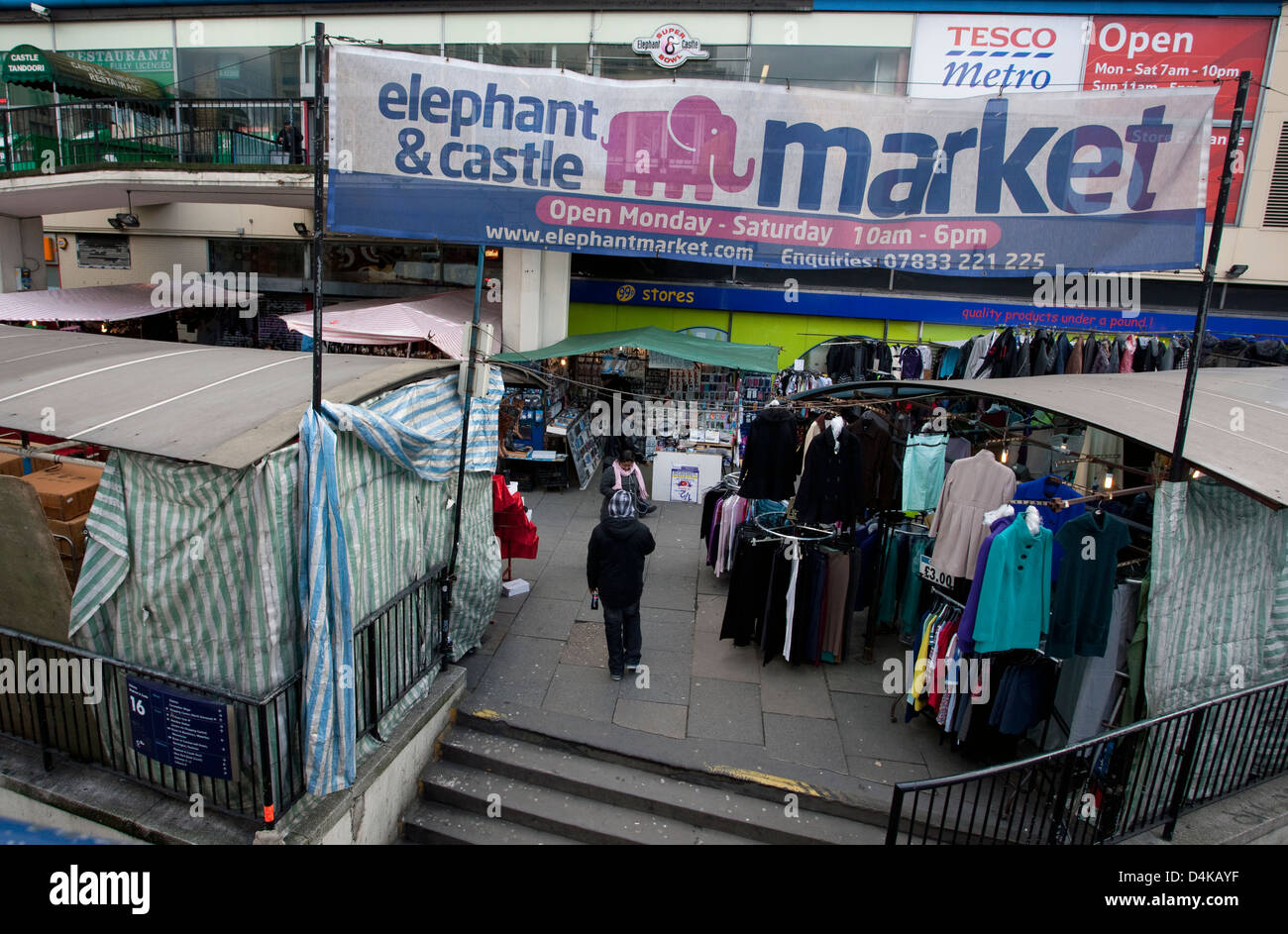 Elephant Castle Market South London Stock Photo Alamy elephant-castle-market-south-london-stock-photo-alamy