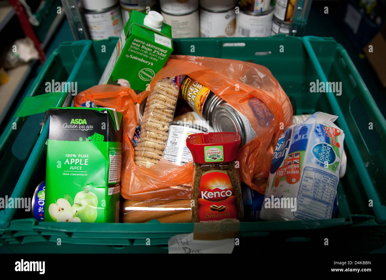 Trussell trust foodbank hi-res stock photography and images - Alamy