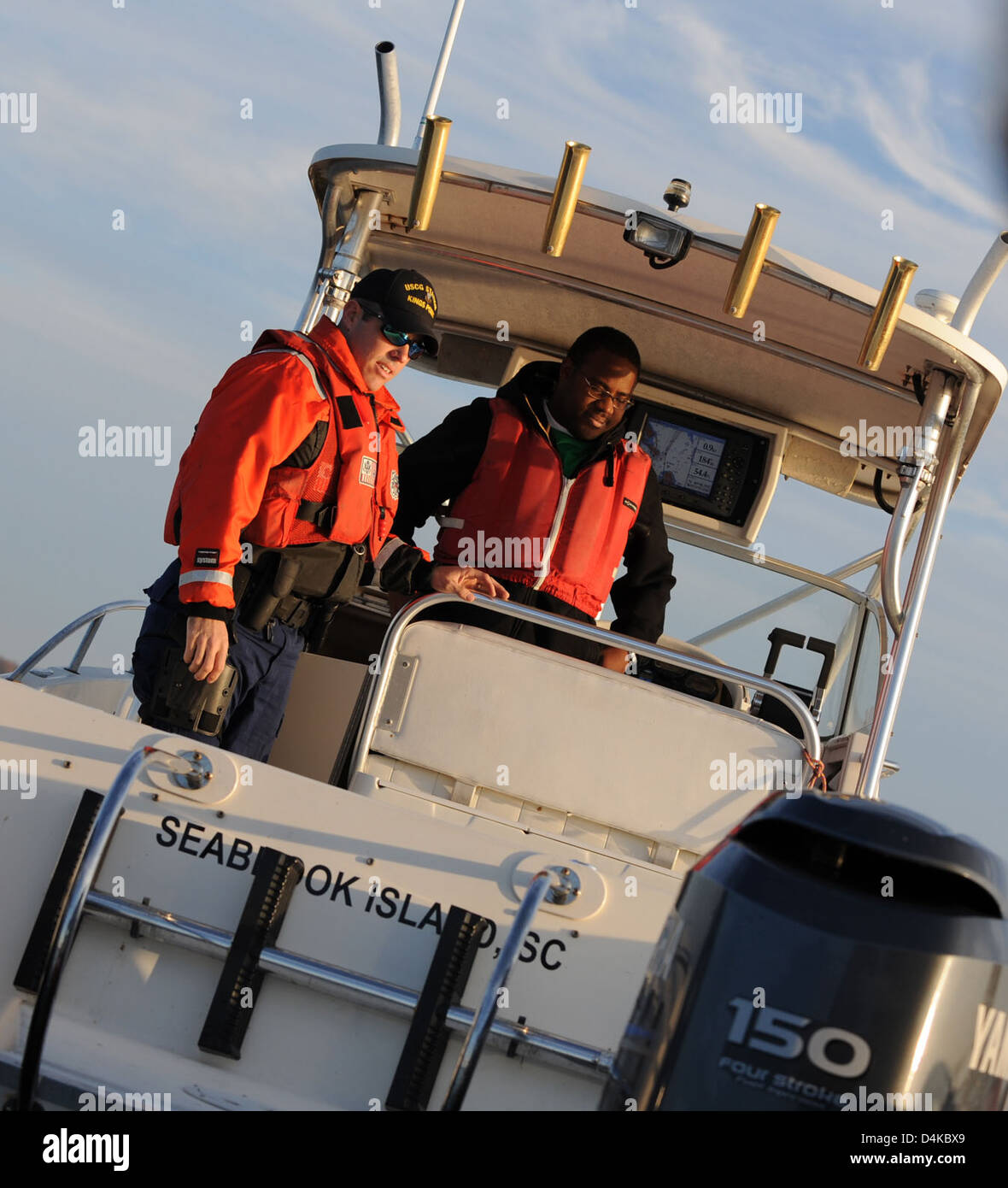 New York's life jacket law Stock Photo Alamy