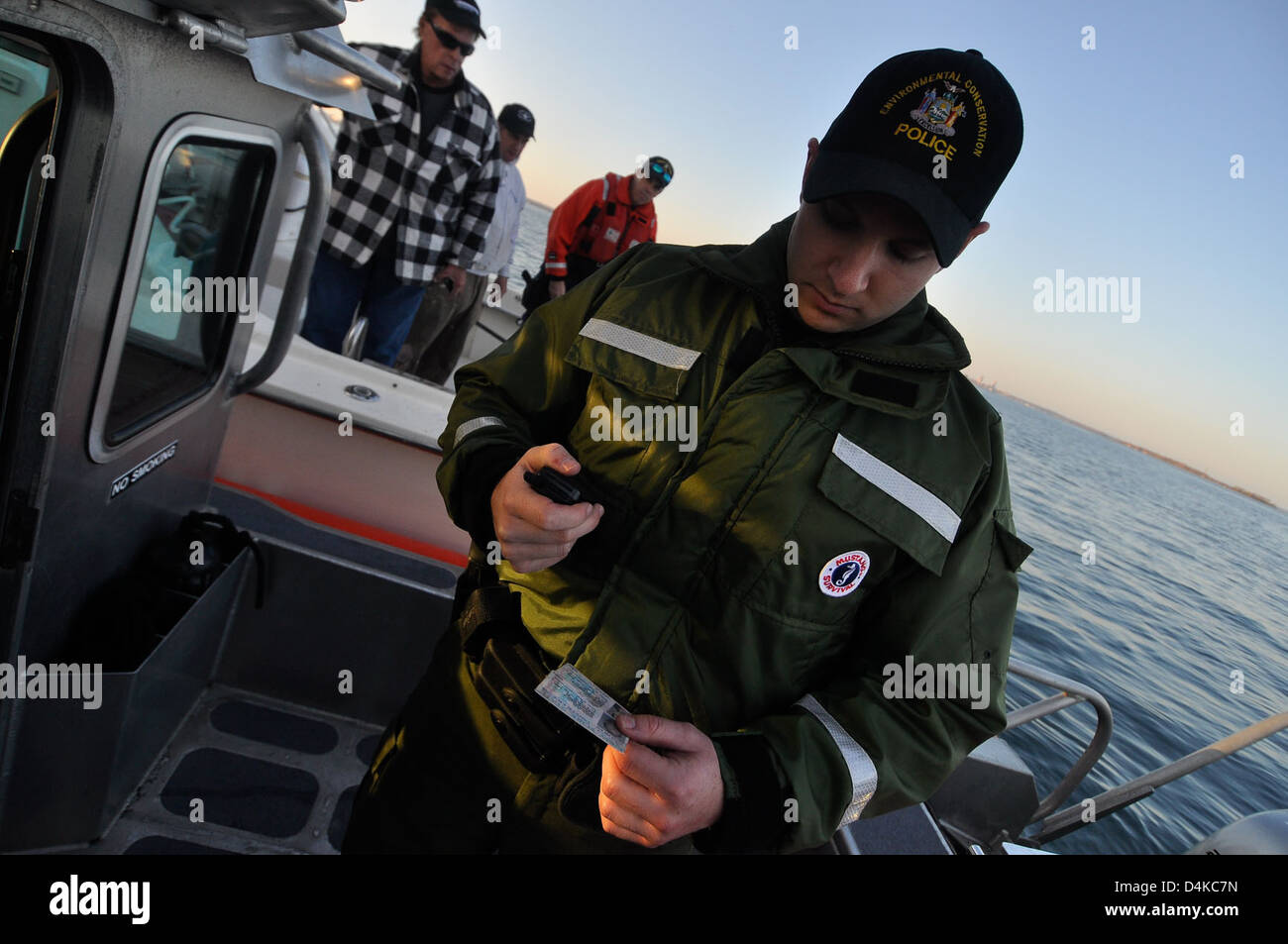 New York's life jacket law Stock Photo Alamy