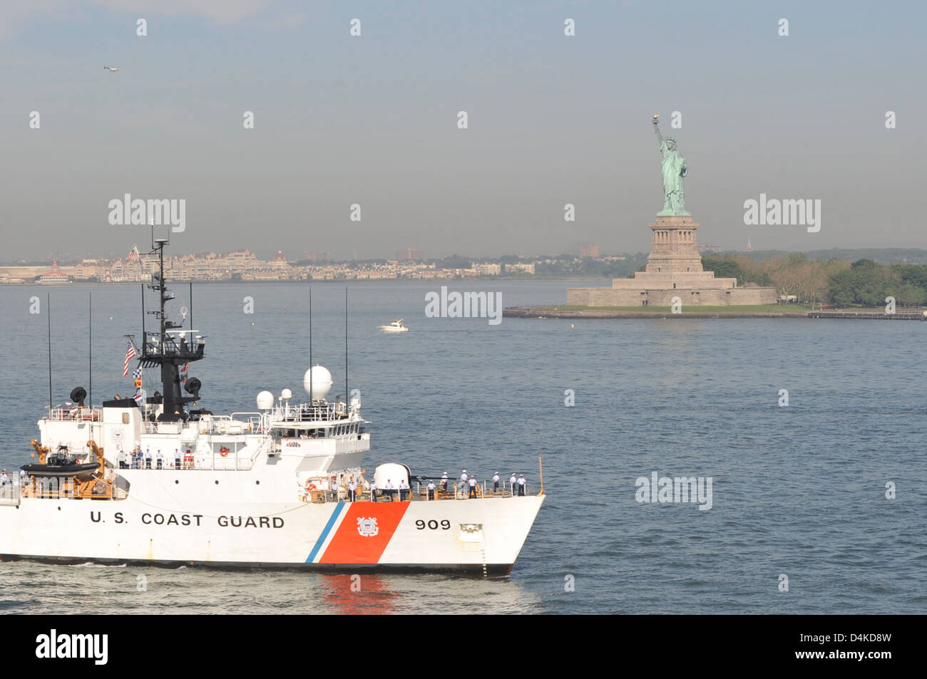 Coast Guard Cutter Campbell Stock Photo