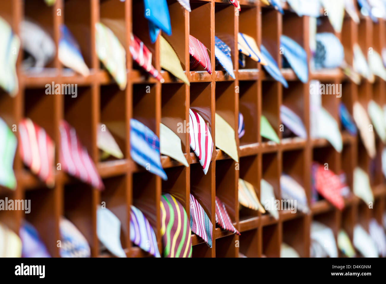 Tie rack display hires stock photography and images Alamy