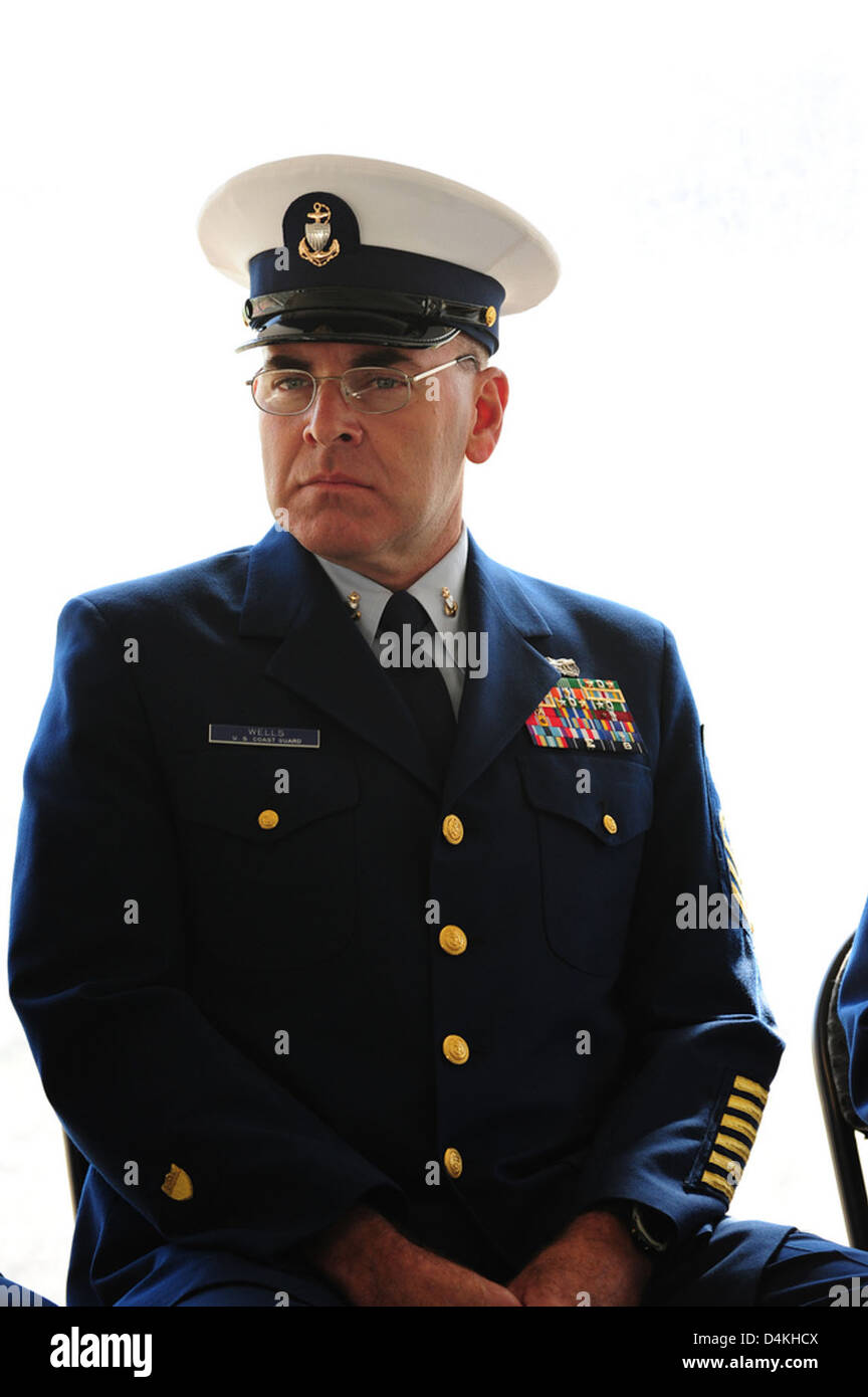 Station Provincetown Change of Command Stock Photo Alamy