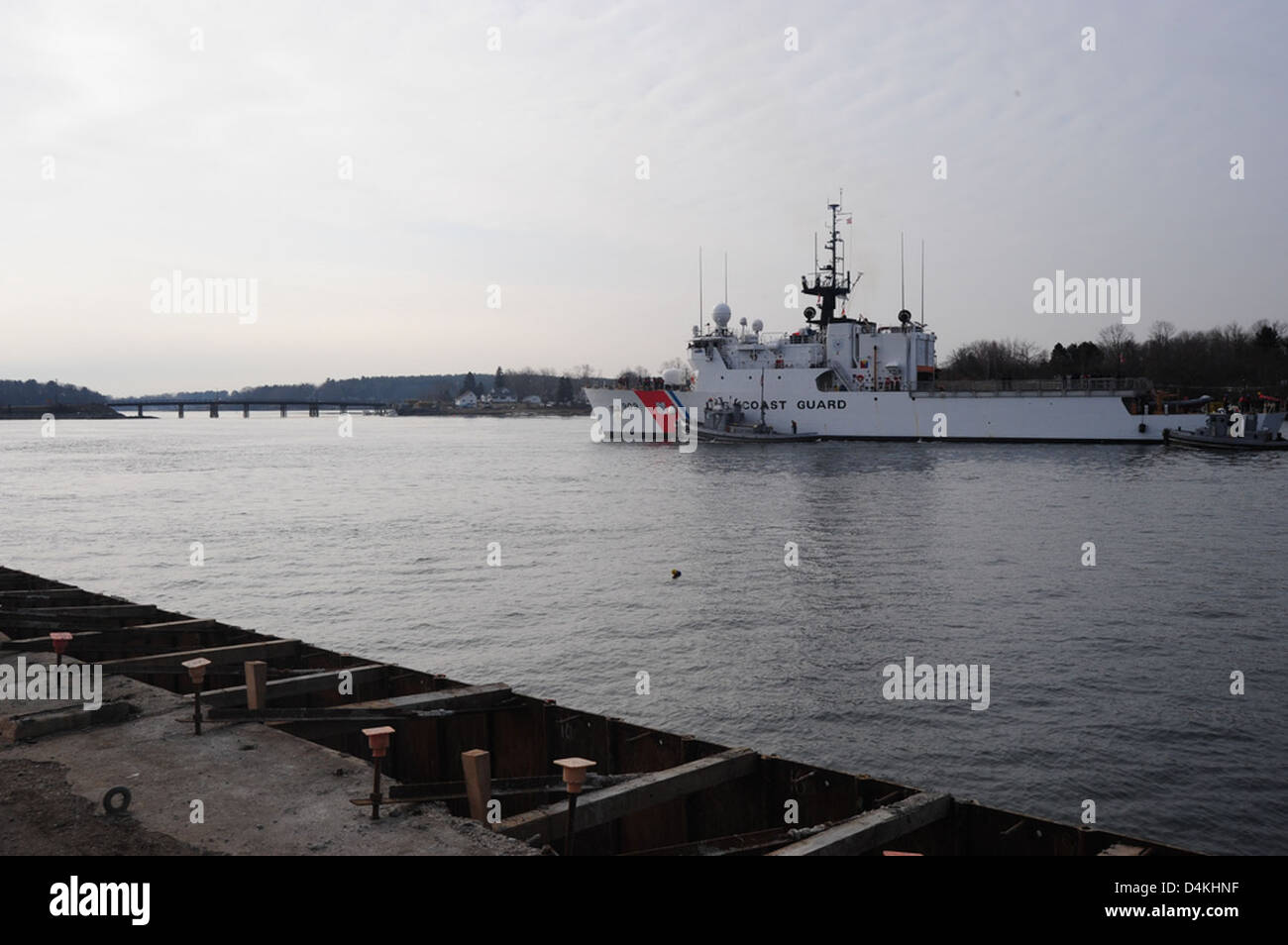 Coast Guard Cutter Campbell deploys Stock Photo Alamy