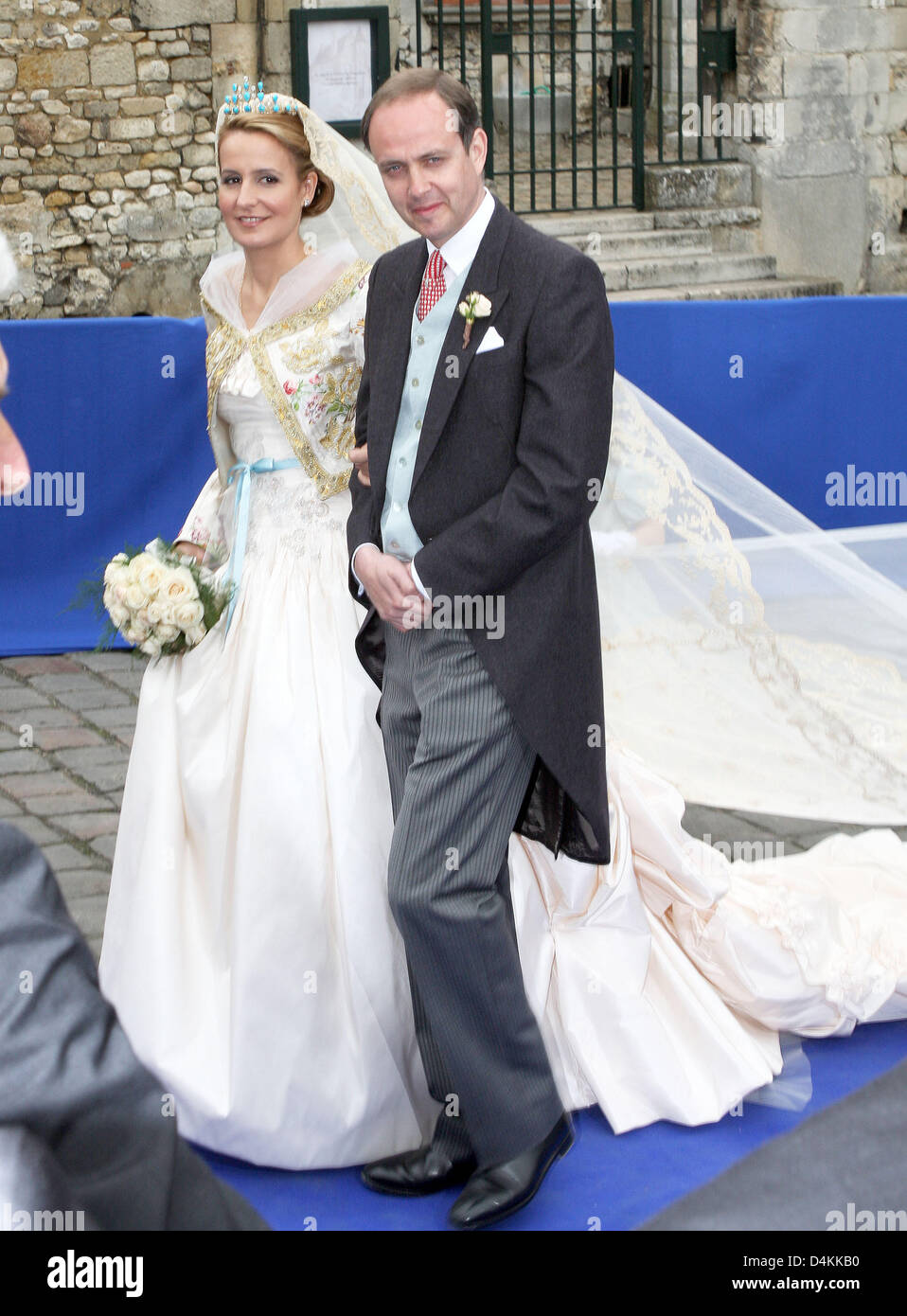 Prince Jean d?Orleans and Princess Philomena, Duke and Duchess of