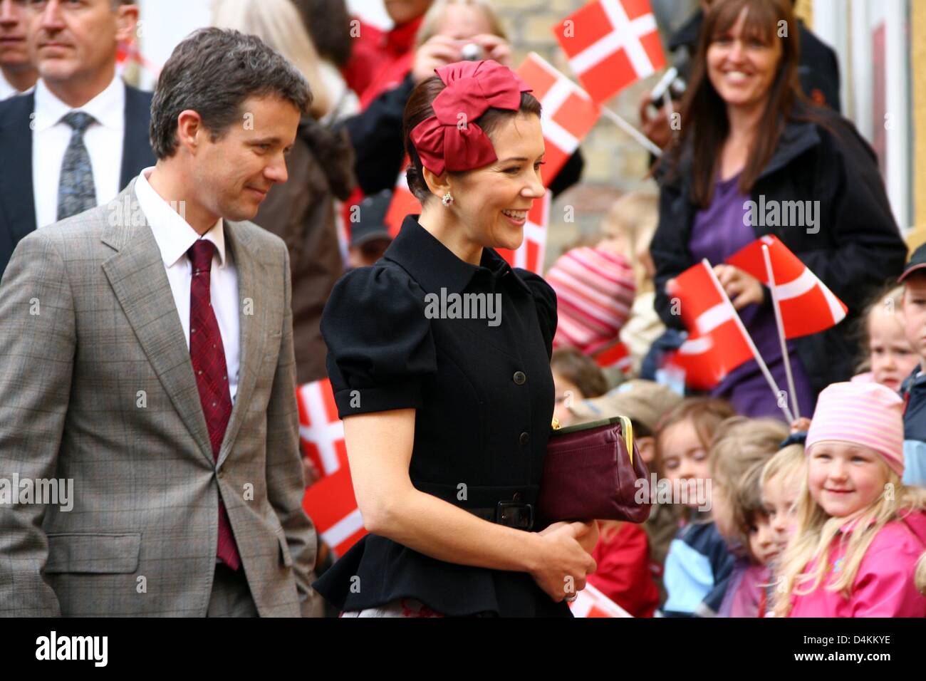 Danish Crown Prince Frederik and Crown Princess Mary visit the cultural