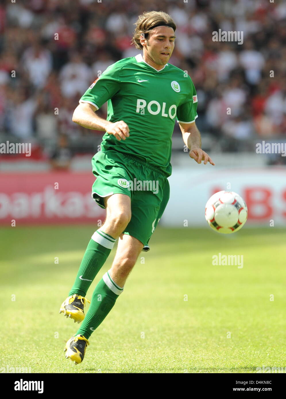 Wolfsburg?s Andrea Barzagli shown in action during the Bundesliga