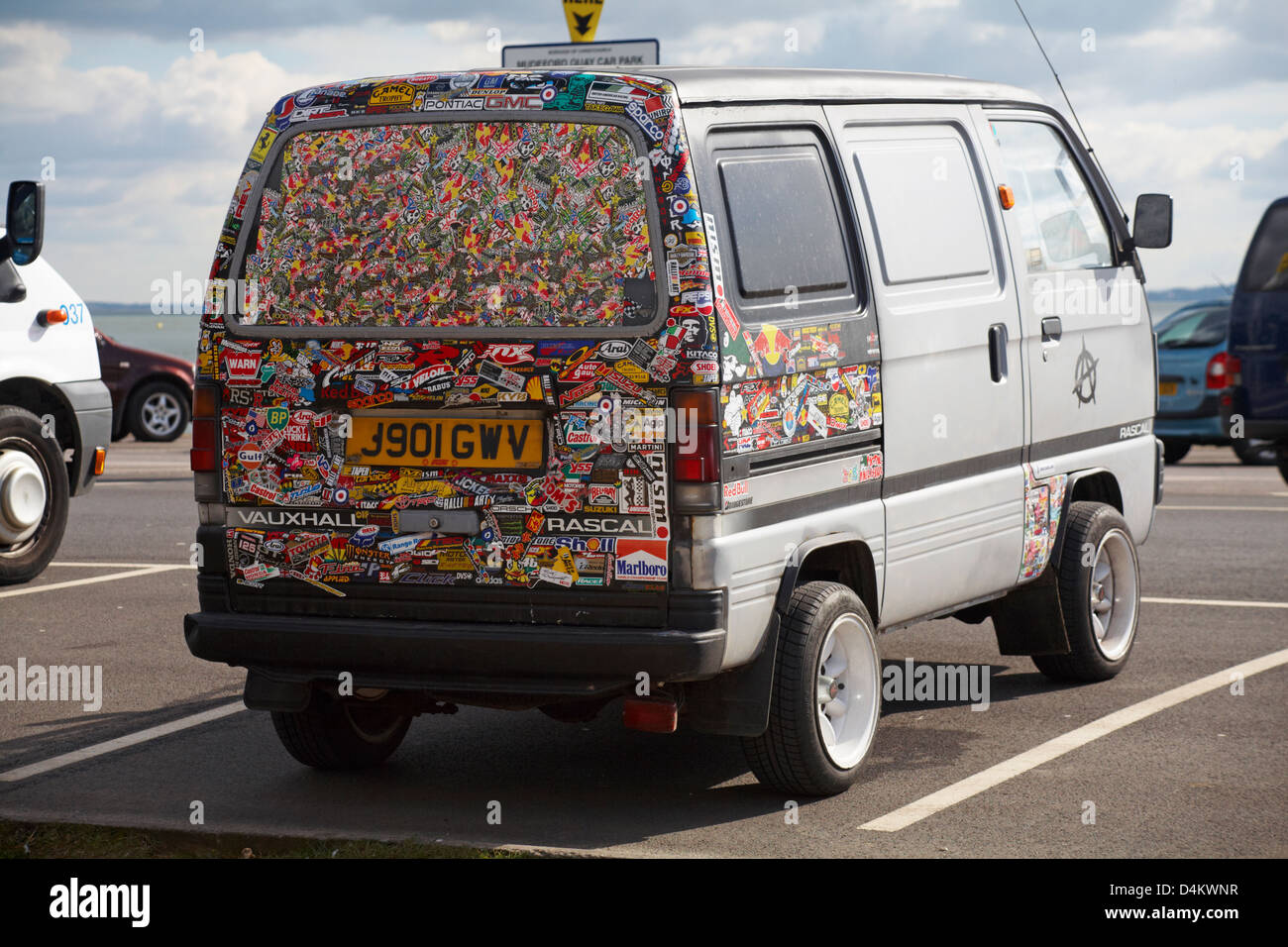Van stickers hi-res stock photography and images - Alamy