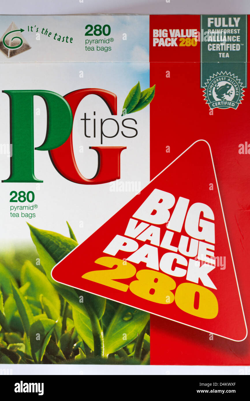 PG Tips Tea Bags - 80 Pack