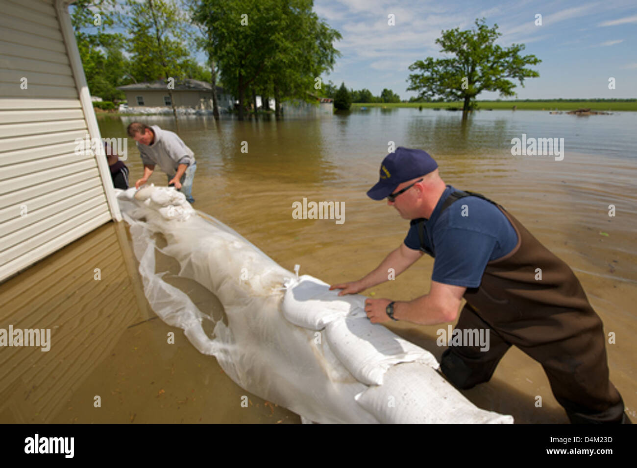 The U.S. Coast Guard was involved in flood response efforts in the ...