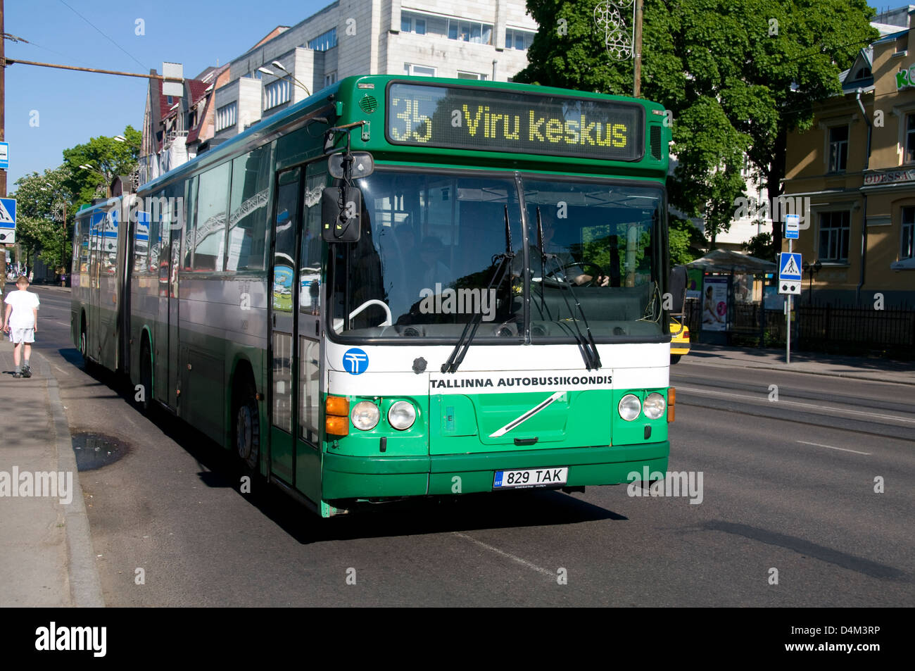 Tallinn Bus High Resolution Stock Photography and Images Alamy