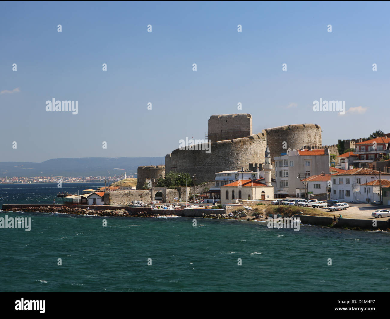Kilitbahir Castle on the Gallipoli peninsula, Turkey Stock Photo