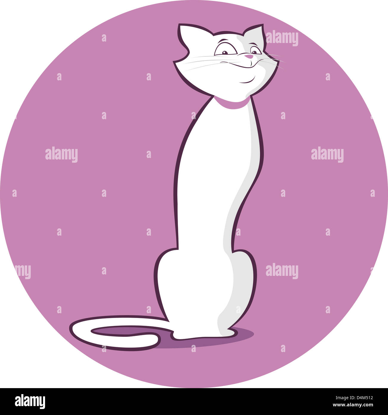 Sitting Cat Icon Stock Photos and Images - 123RF