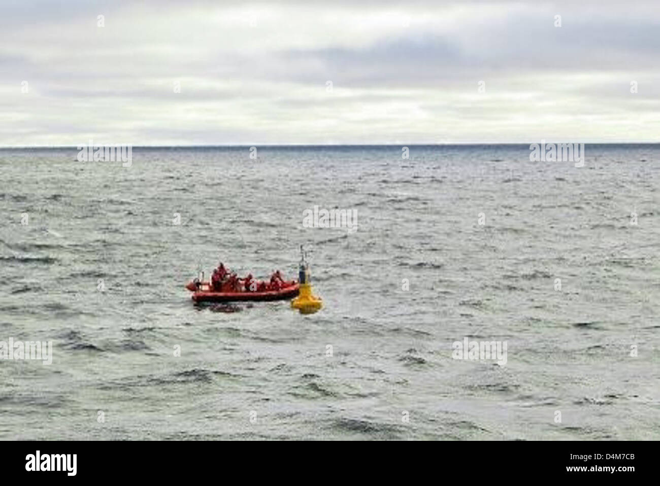Healy services weather buoy Stock Photo Alamy