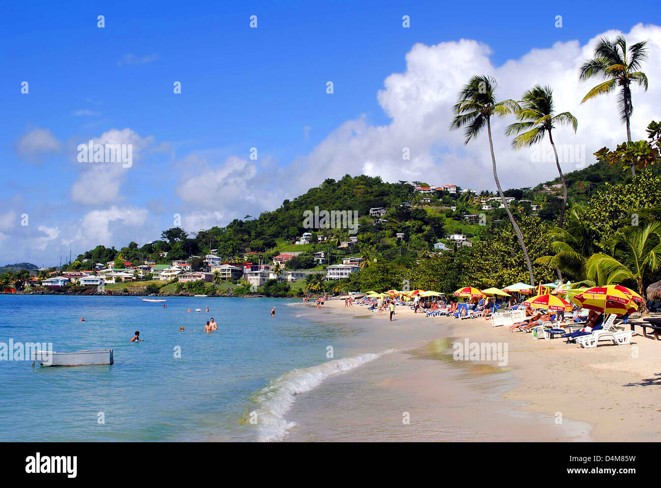 Grand Anse Beach in Grenada Stock Photo Alamy