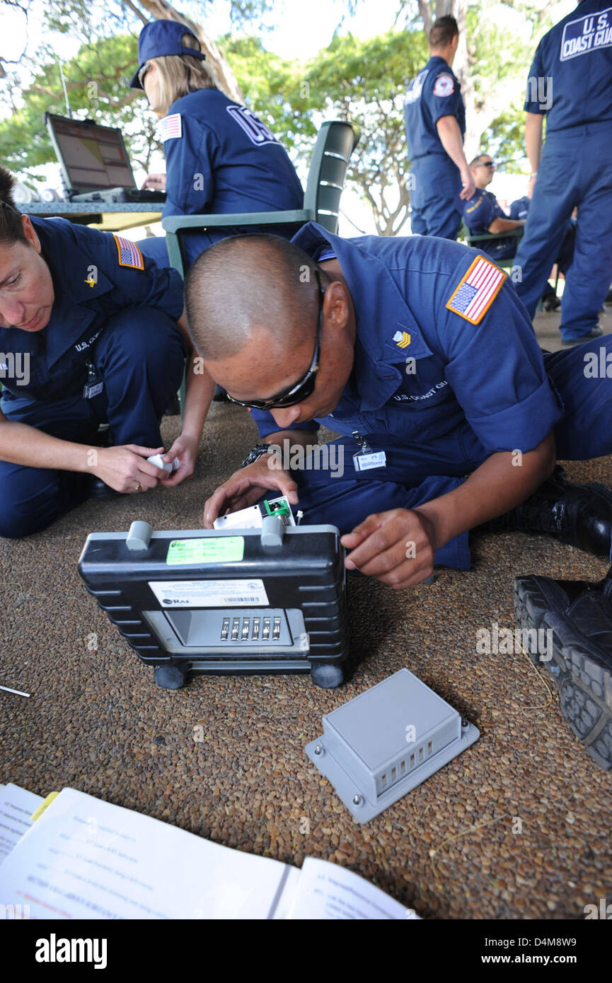 Meter repair during APEC Stock Photo Alamy