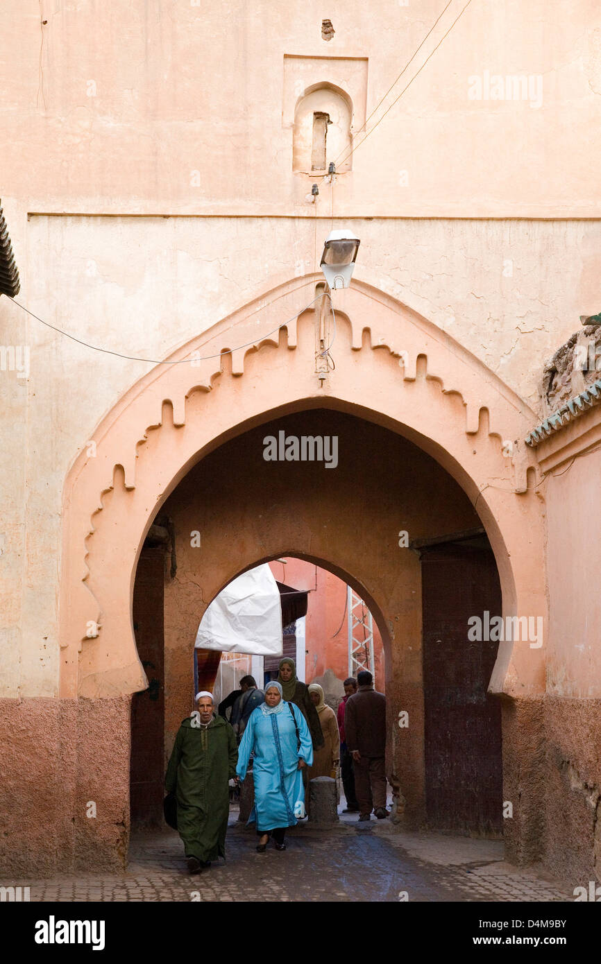 africa, morocco, marrakech, souq, daily life Stock Photo