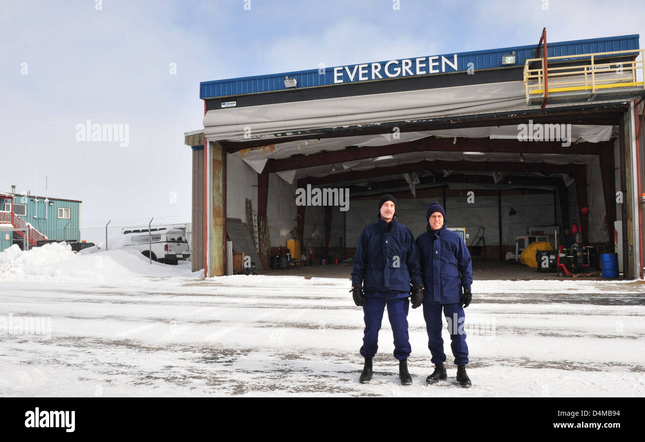 ADM visit in Cold Bay, Alaska Stock Photo Alamy