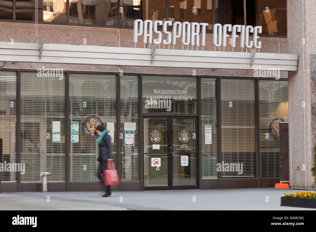 Washington Passport agency Washington, DC USA Stock Photo Alamy