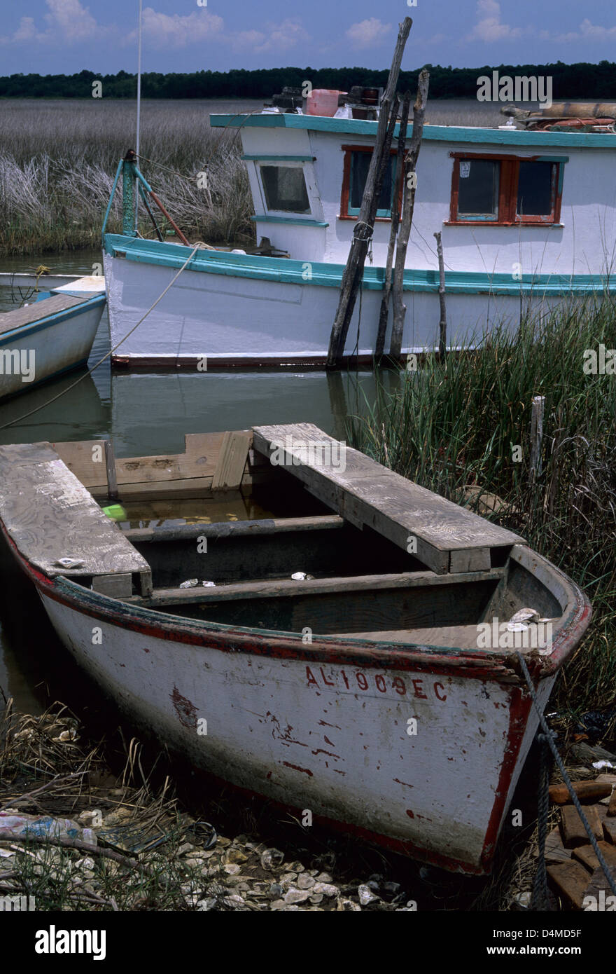Gulf coast shrimp boats hi-res stock photography and images - Alamy