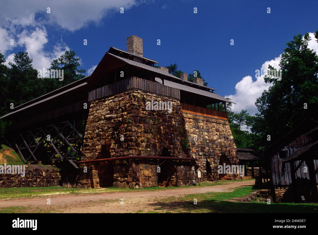 Tannehill Ironworks Historic State Park Stock Photos Tannehill