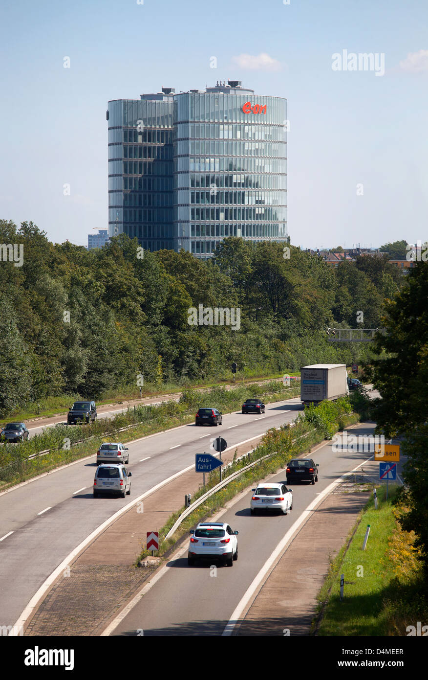 Essen, Germany, E.ON Ruhrgas headquarters Stock Photo