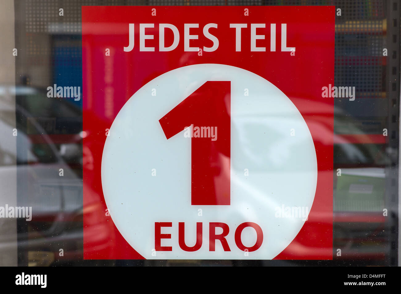 Berlin, Germany, Euro Shop in Schillerkiez in Neukoelln Stock Photo